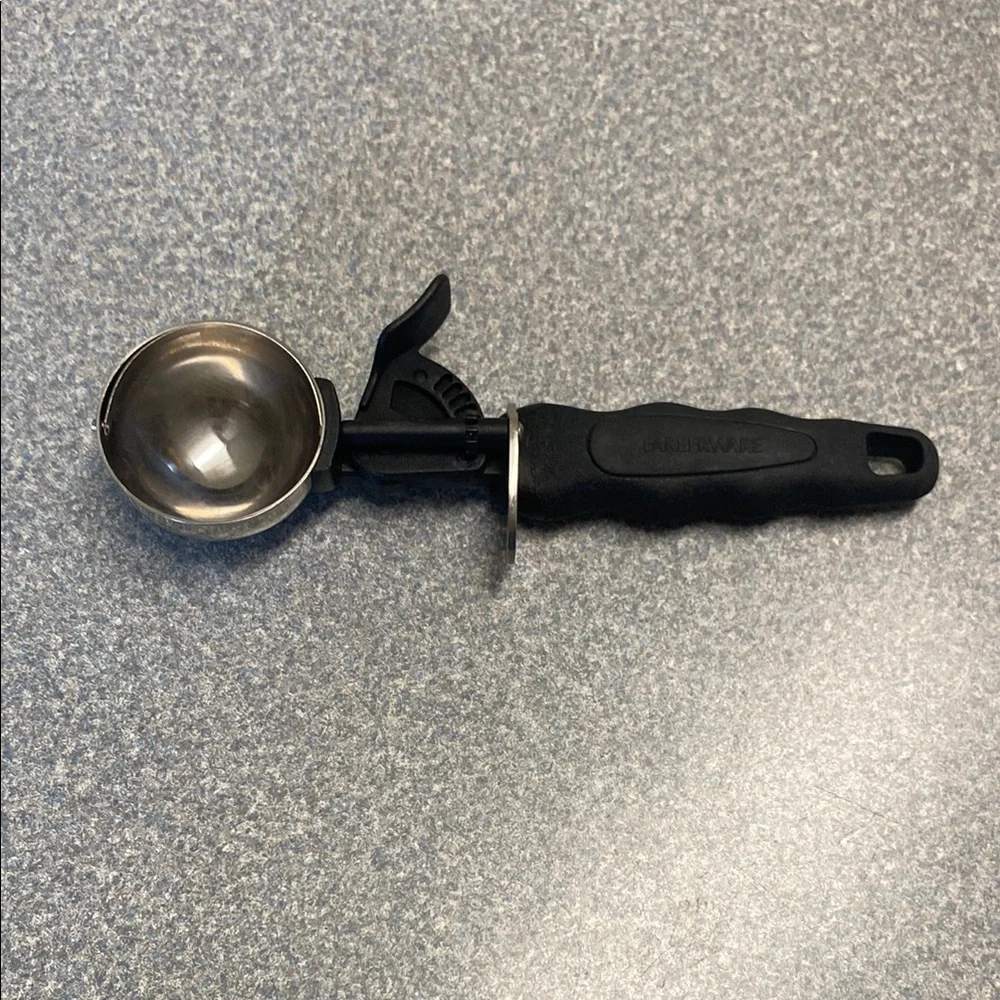 Black and Silver Ice Cream Scoop